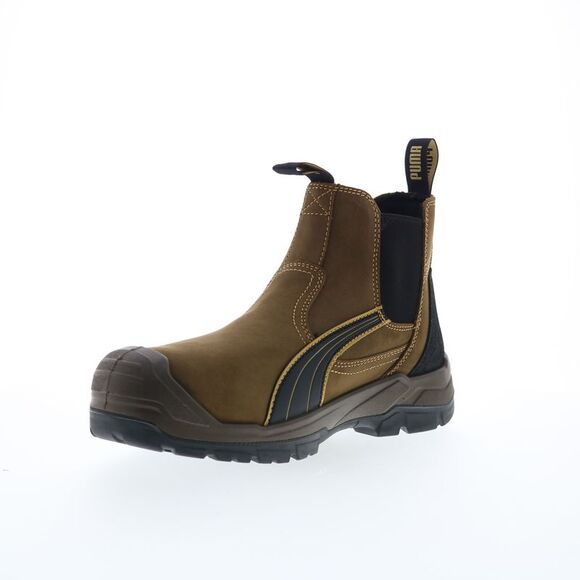 Puma Safety Mens Tanami Double Gore Electrical Hazard Brown Boots (NWT) - Picture 4 of 7